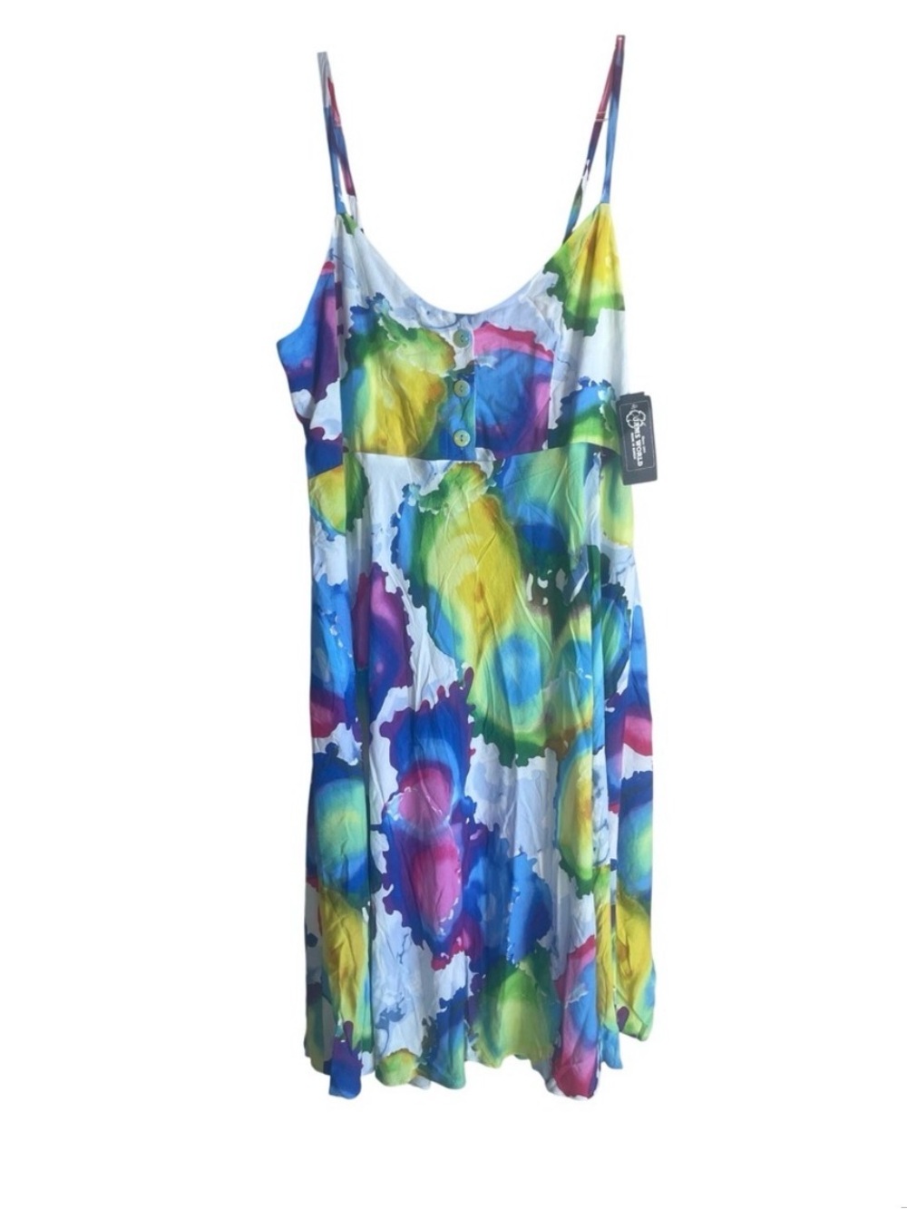 Jams World Neptune Bliss Dress‎ Womens Large Multicolor NWT